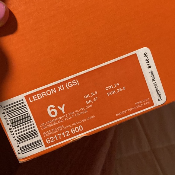 Lebron XII Fruity pebbles (GS) - Picture 6 of 7